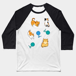 Orange you purr-fect?! Baseball T-Shirt